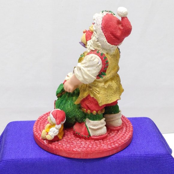 Santa's Magical Toy Shop Collectible Figurine - Cheryl Ann Original 1995 Vintage - Picture 5 of 11